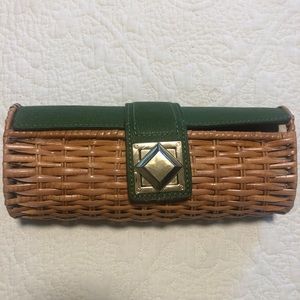 Michael Kors Wicker clutch